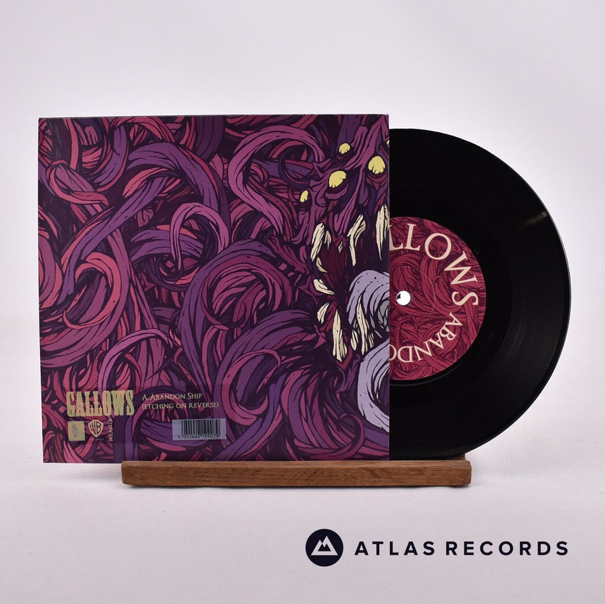 Gallows Abandon Ship 7" Vinyl Record - Front Cover & Record
