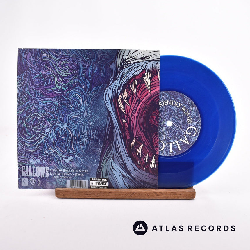 Gallows In The Belly Of A Shark 7" Vinyl Record - Front Cover & Record