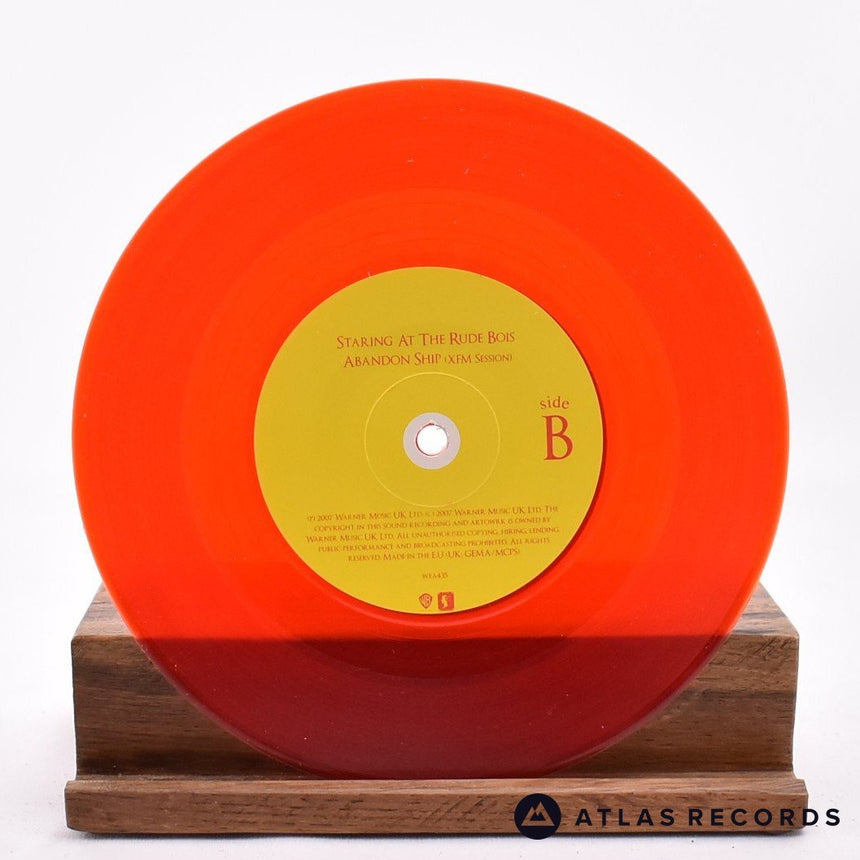 Gallows - Staring At The Rude Bois - Red Translucent 7" Vinyl Record - EX/NM
