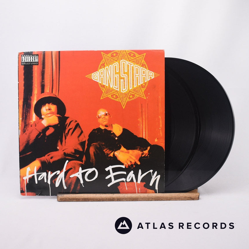 Gang Starr Hard To Earn 2 x LP Vinyl Record - Front Cover & Record