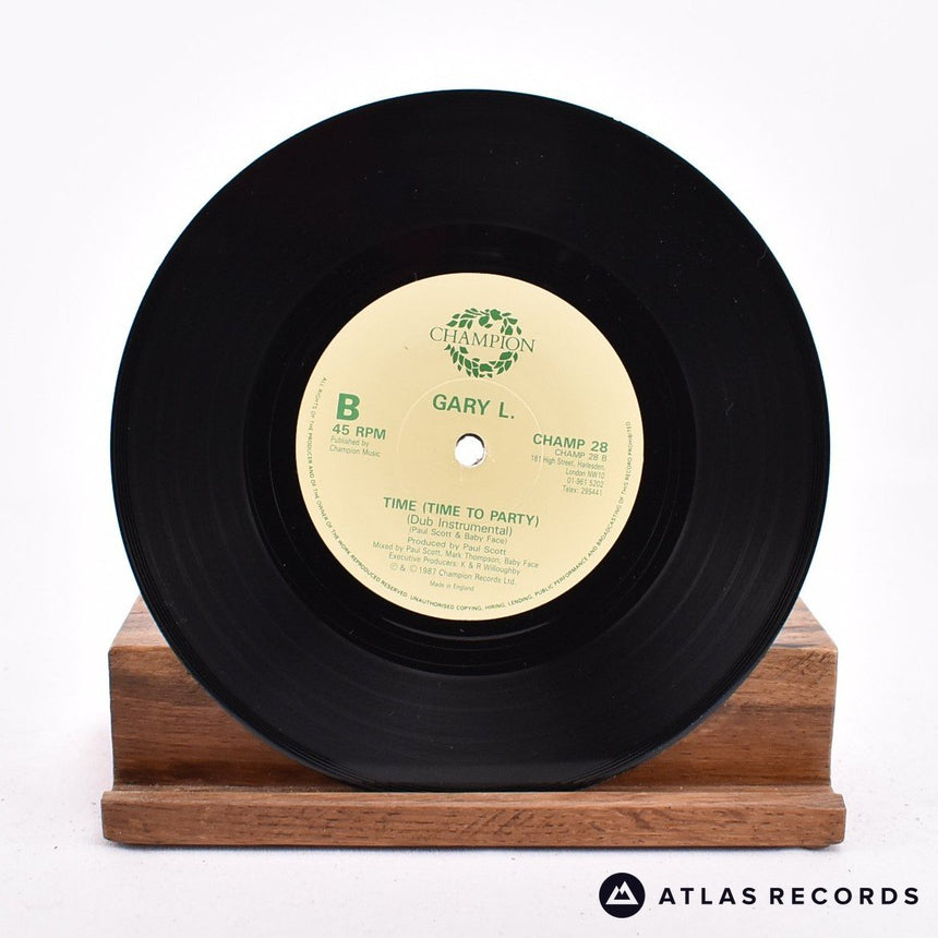 Gary L. - Time (Time To Party) - 7" Vinyl Record - EX/VG+