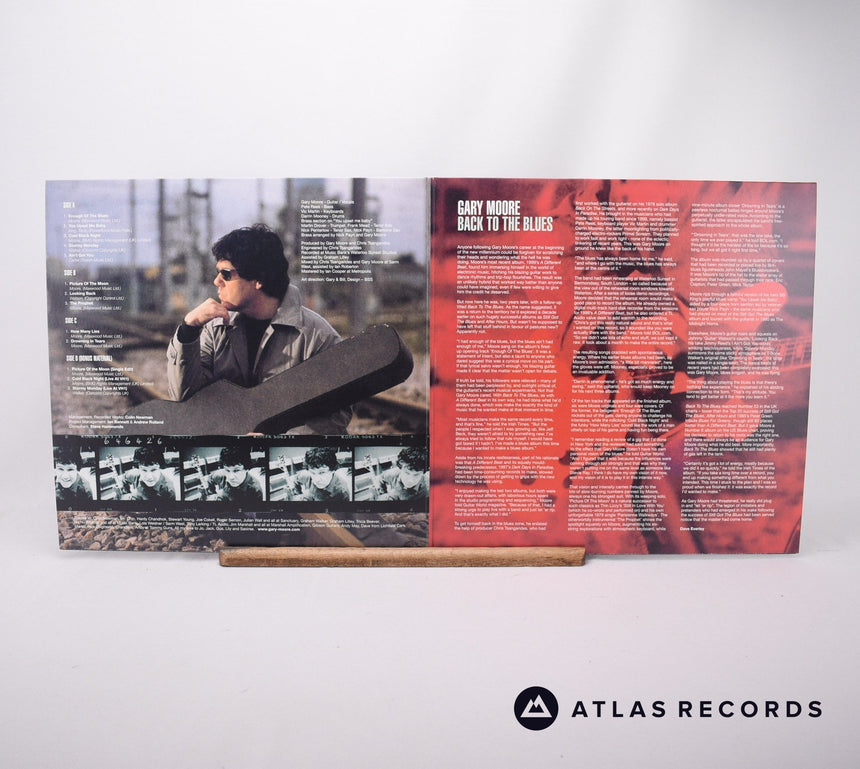 Gary Moore - Back To The Blues - Reissue Gatefold 2 x LP Vinyl Record - NM/EX
