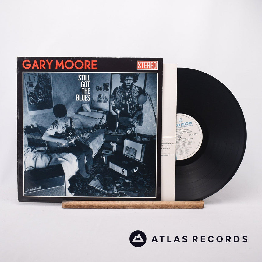 Gary Moore Still Got The Blues LP Vinyl Record - Front Cover & Record