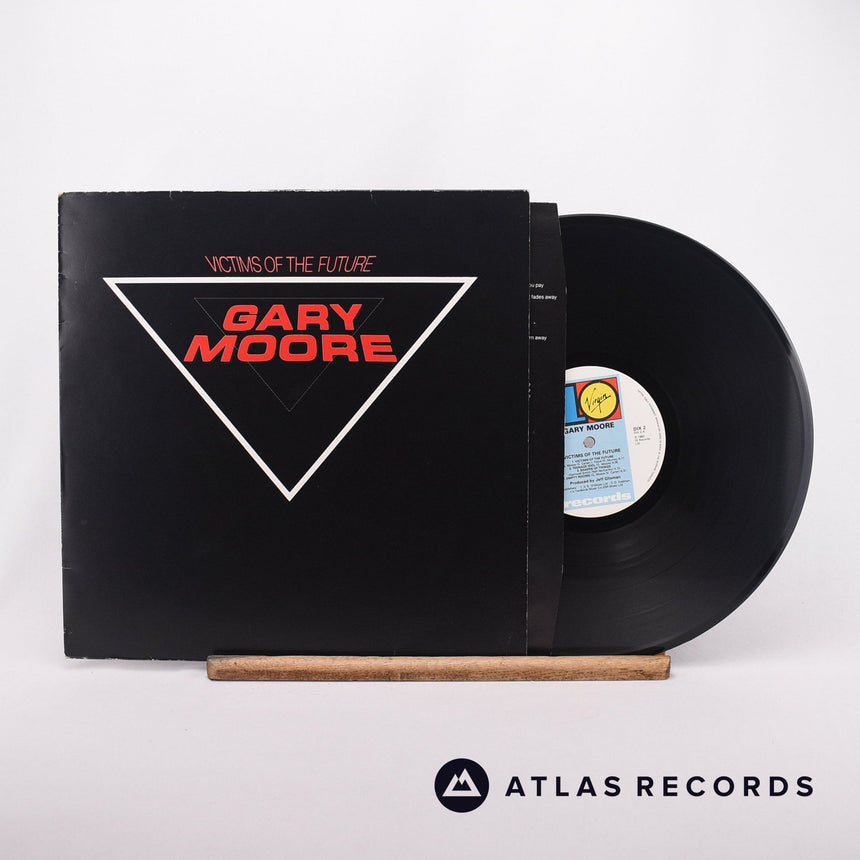 Gary Moore Victims Of The Future LP Vinyl Record - Front Cover & Record