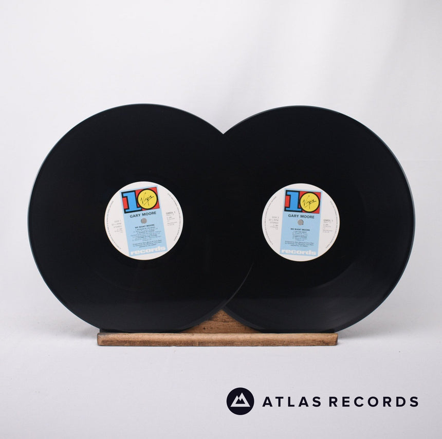 Gary Moore - We Want Moore! - A-1 B-1 C-2 D-1 12" + LP Vinyl Record - EX/EX