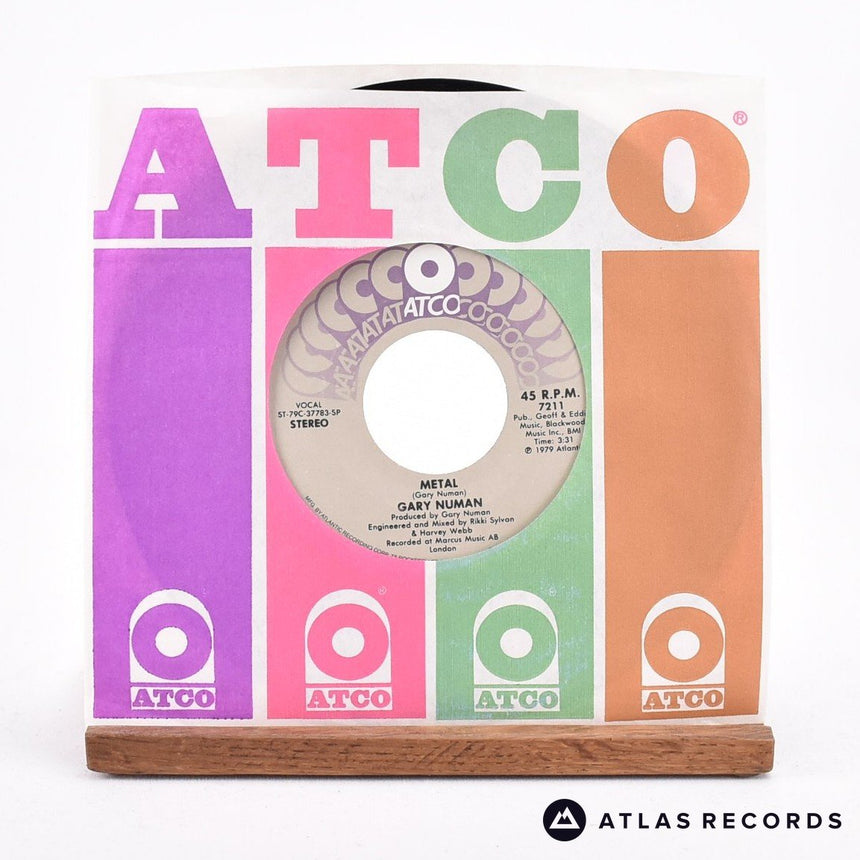 Gary Numan - Cars - Usa 7" Vinyl Record - EX/EX