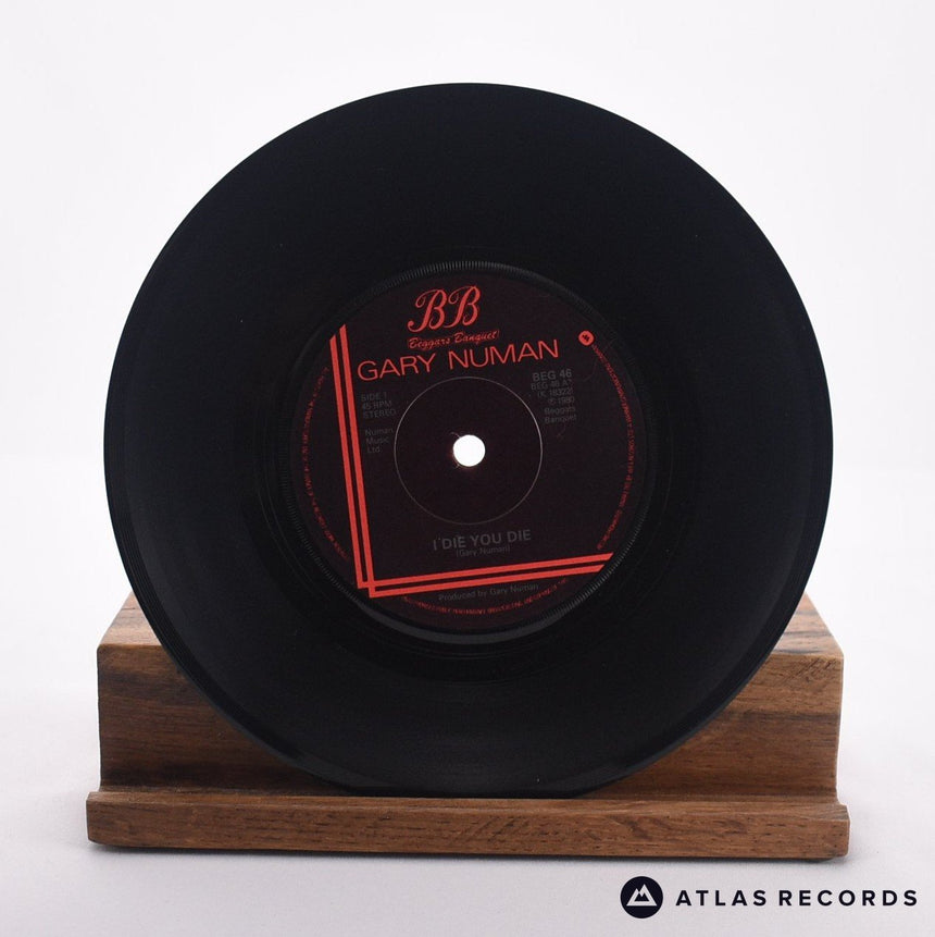 Gary Numan - I Die: You Die - 7" Vinyl Record - VG+/VG+