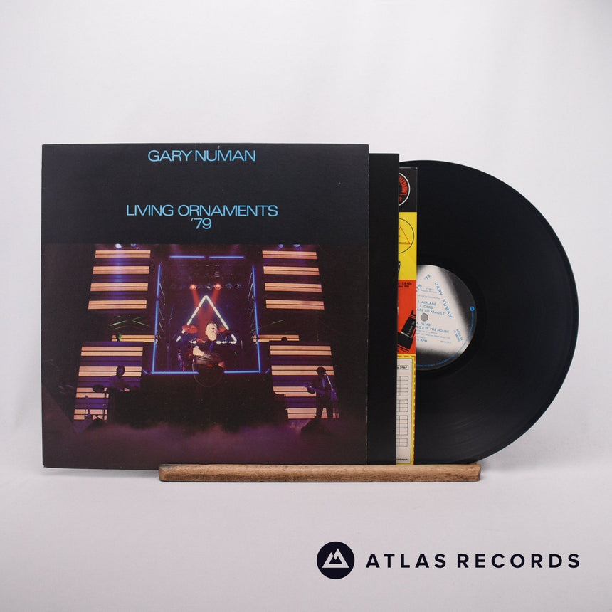 Gary Numan Living Ornaments '79 LP Vinyl Record - Front Cover & Record