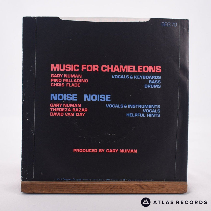 Gary Numan - Music For Chameleons - 7" Vinyl Record - VG+/VG+