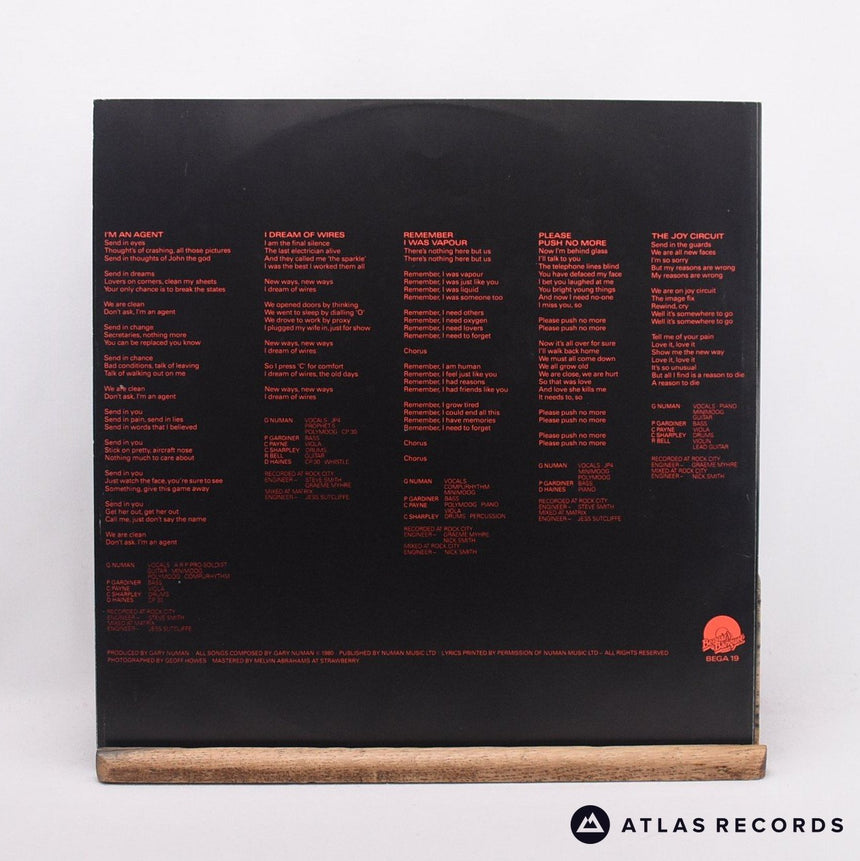 Gary Numan - Telekon - Strawberry LP Vinyl Record - EX/EX