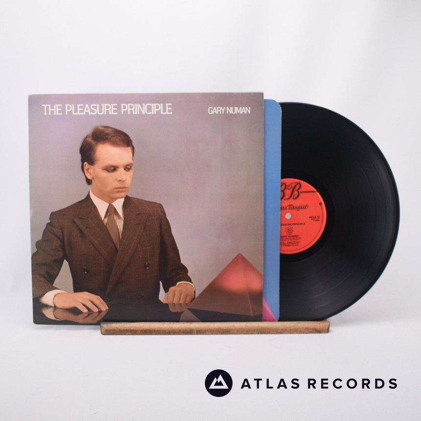 Gary Numan The Pleasure Principle LP Vinyl Record - Front Cover & Record
