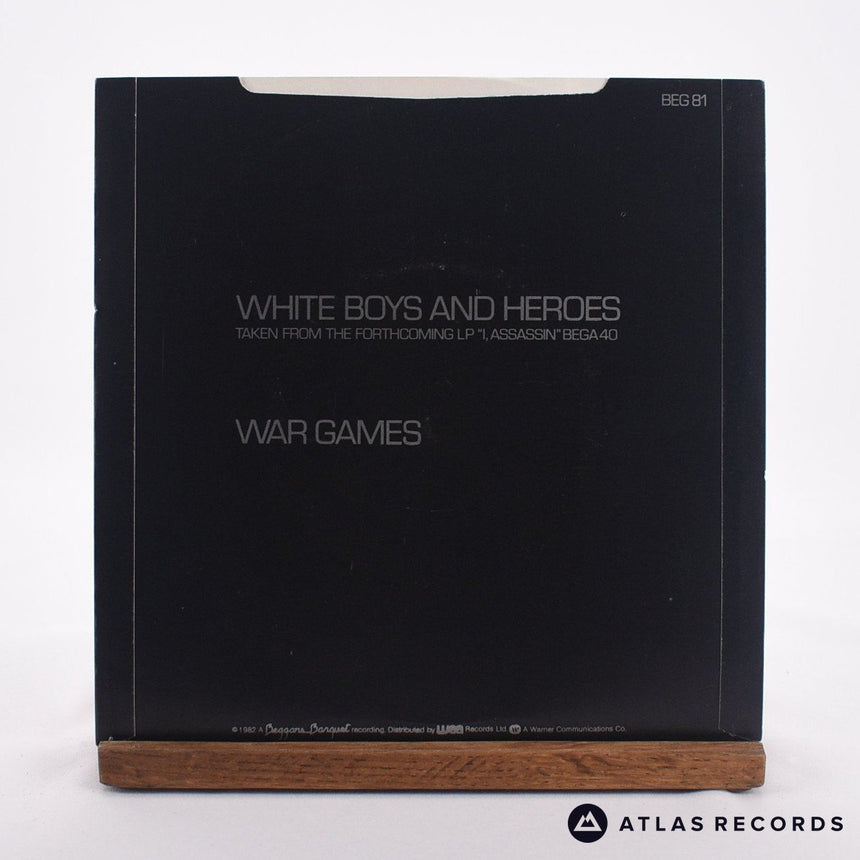 Gary Numan - White Boys And Heroes - 7" Vinyl Record - EX/VG+