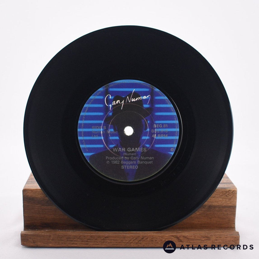 Gary Numan - White Boys And Heroes - 7" Vinyl Record - EX/VG+