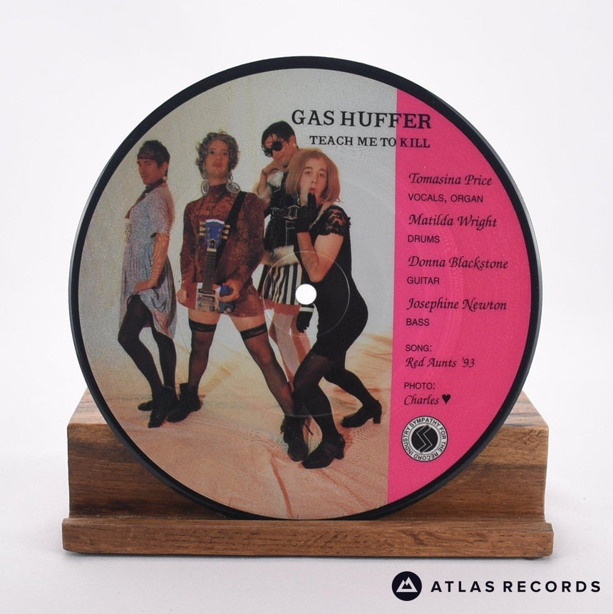 Gas Huffer Teach Me To Kill 7" Vinyl Record - In Sleeve
