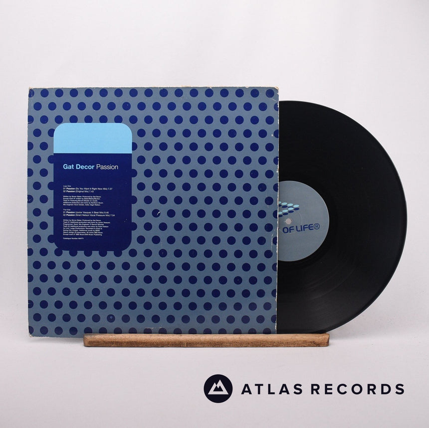 Gat Decor Passion 12" Vinyl Record - Front Cover & Record