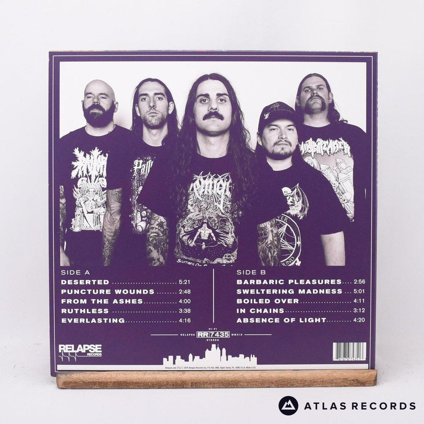 Gatecreeper - Deserted - First Press Lyric Sheet LP Vinyl Record - NM/EX