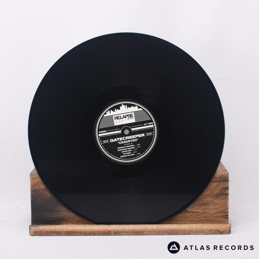 Gatecreeper - Deserted - First Press Lyric Sheet LP Vinyl Record - NM/EX