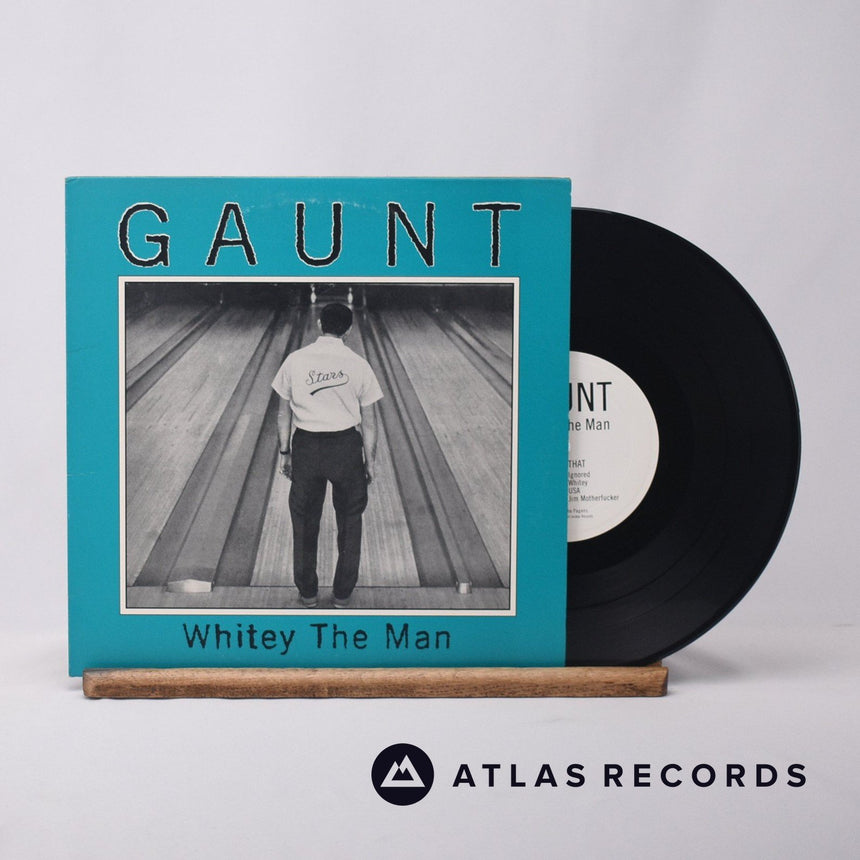 Gaunt Whitey The Man Vinyl Record - Front Cover & Record
