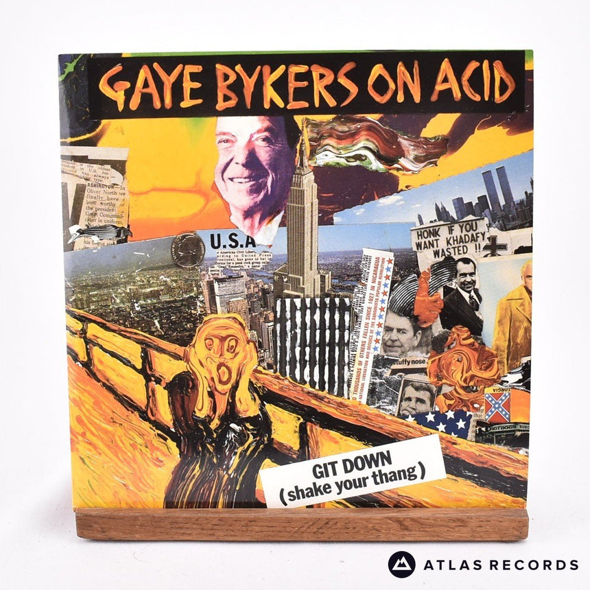 Gaye Bykers On Acid - Git Down - 7" Box Set Vinyl Record - EX/EX