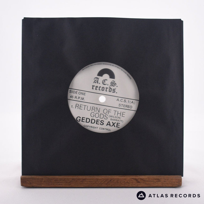Geddes Axe Return Of The Gods 7" Vinyl Record - In Sleeve