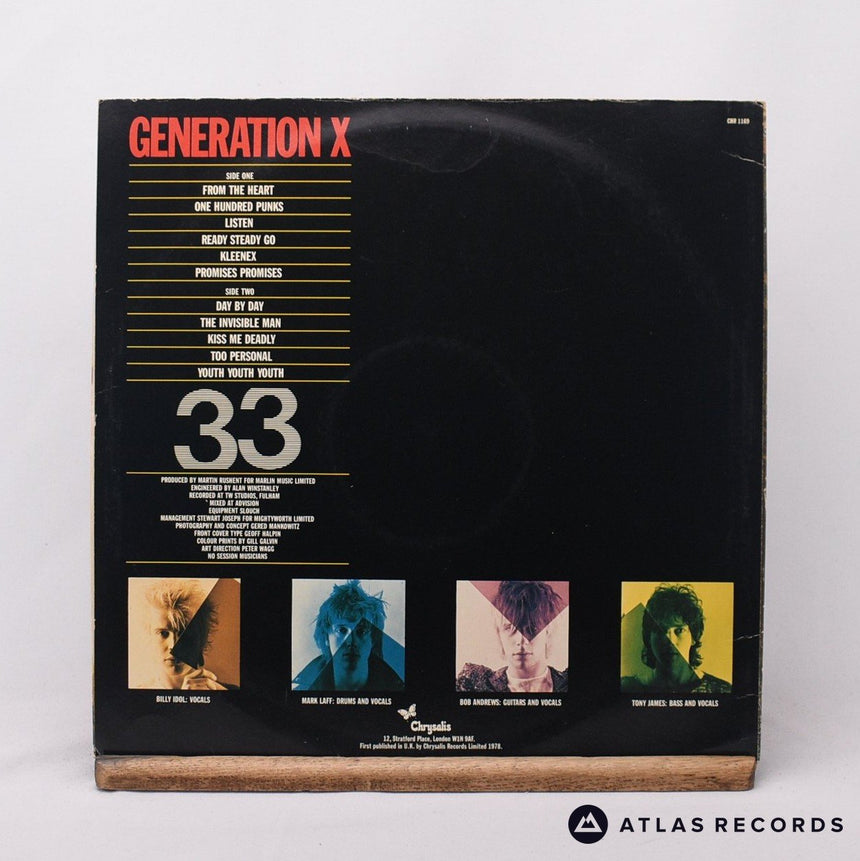 Generation X - Generation X - Porky LP Vinyl Record - VG+/EX