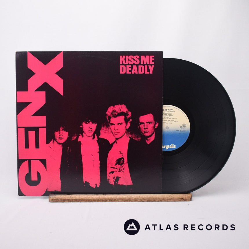 Generation X Kiss Me Deadly LP Vinyl Record - Front Cover & Record