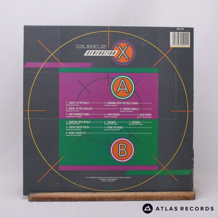 Generation X - The Best Of Generation X - LP Vinyl Record - EX/EX