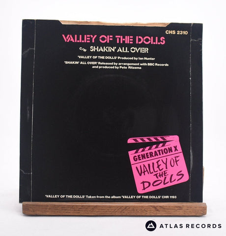 Generation X - Valley Of The Dolls - 7" Vinyl Record - VG+/EX