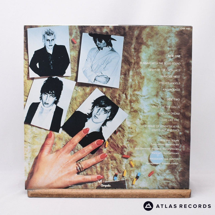 Generation X - Valley Of The Dolls - Canada -A -B LP Vinyl Record - EX/EX