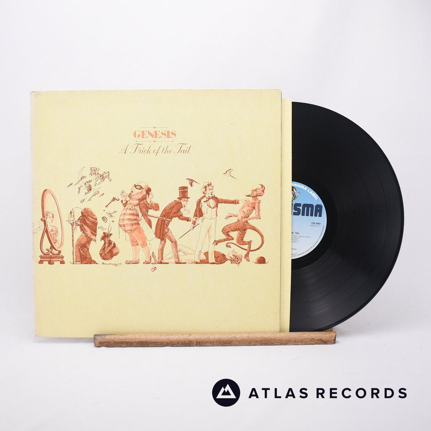 Genesis A Trick Of The Tail LP Vinyl Record - Front Cover & Record