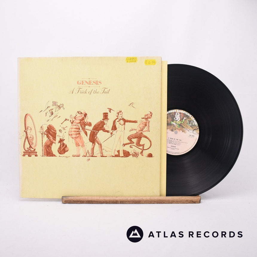 Genesis A Trick Of The Tail LP Vinyl Record - Front Cover & Record