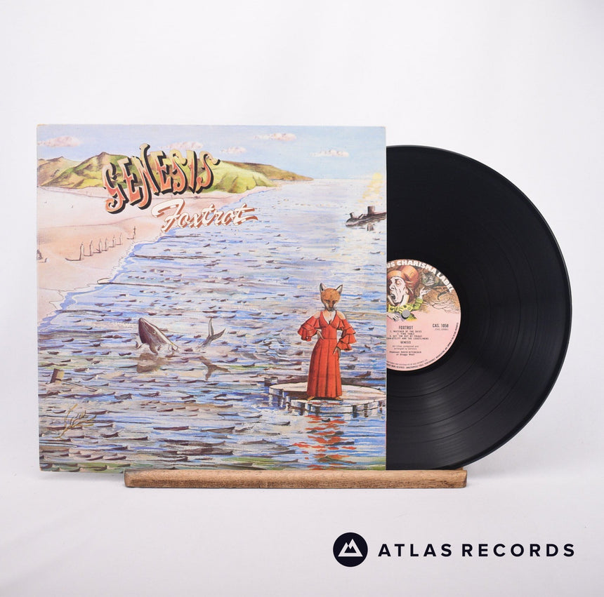 Genesis Foxtrot LP Vinyl Record - Front Cover & Record