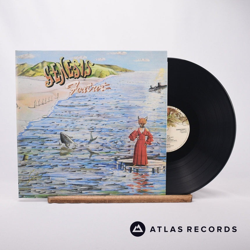 Genesis Foxtrot LP Vinyl Record - Front Cover & Record
