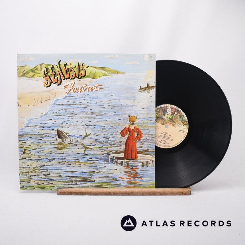 Genesis Foxtrot LP Vinyl Record - Front Cover & Record