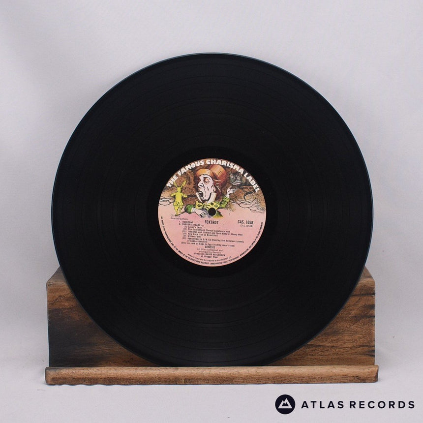 Genesis - Foxtrot - Porky Textured Sleeve A-1 B-1 LP Vinyl Record - EX/VG+