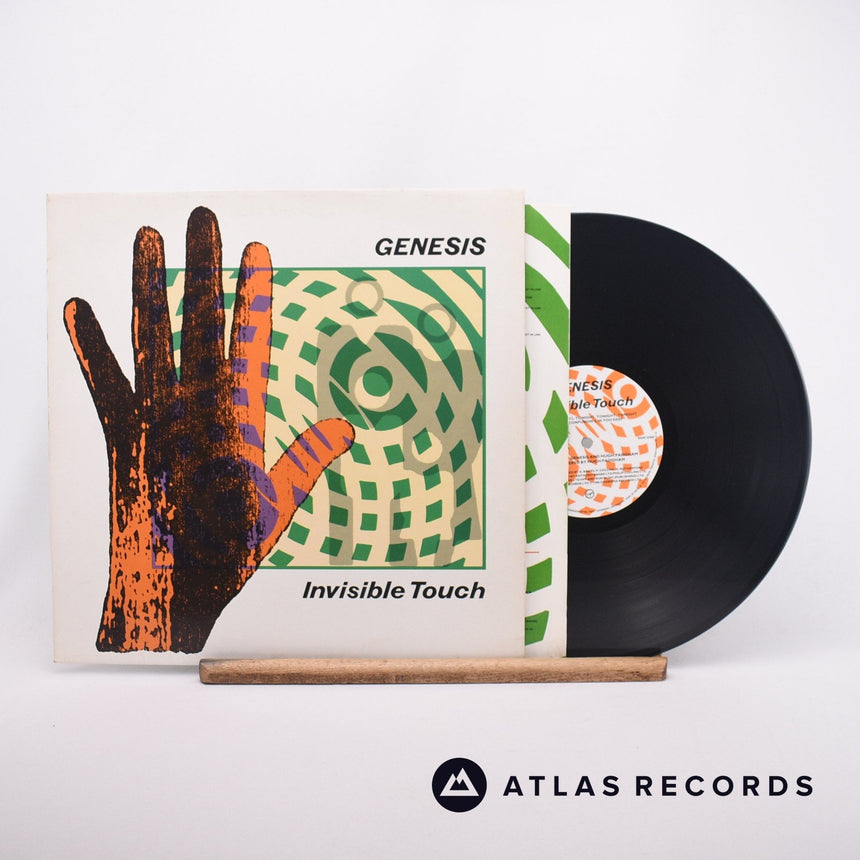 Genesis Invisible Touch LP Vinyl Record - Front Cover & Record