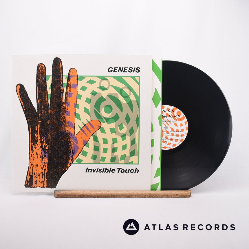 Genesis Invisible Touch LP Vinyl Record - Front Cover & Record