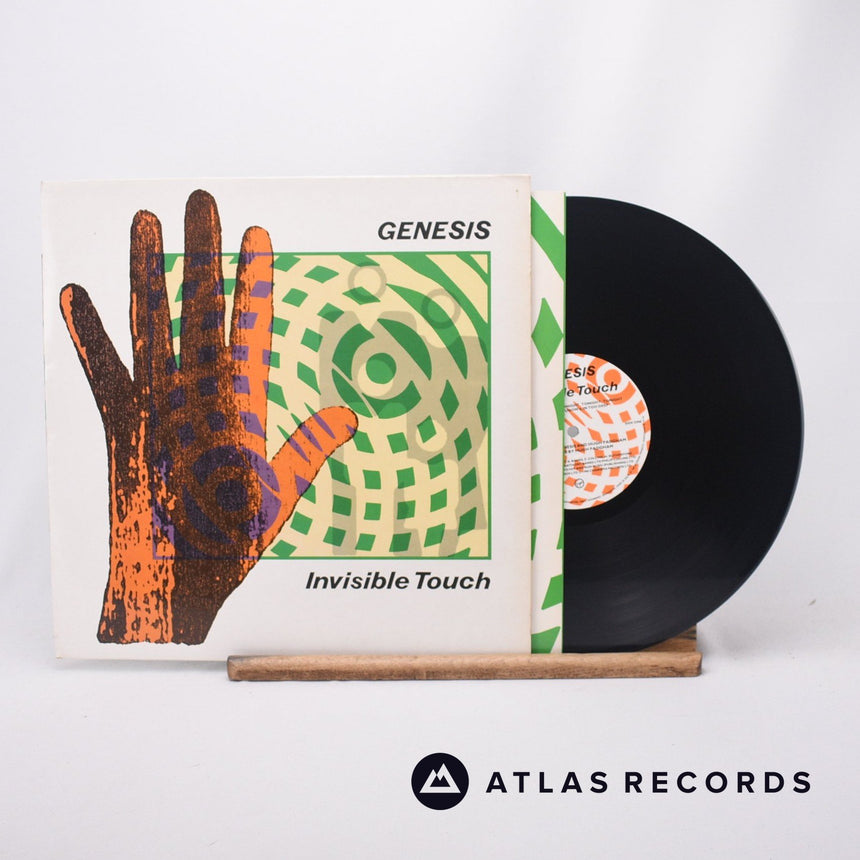 Genesis Invisible Touch LP Vinyl Record - Front Cover & Record