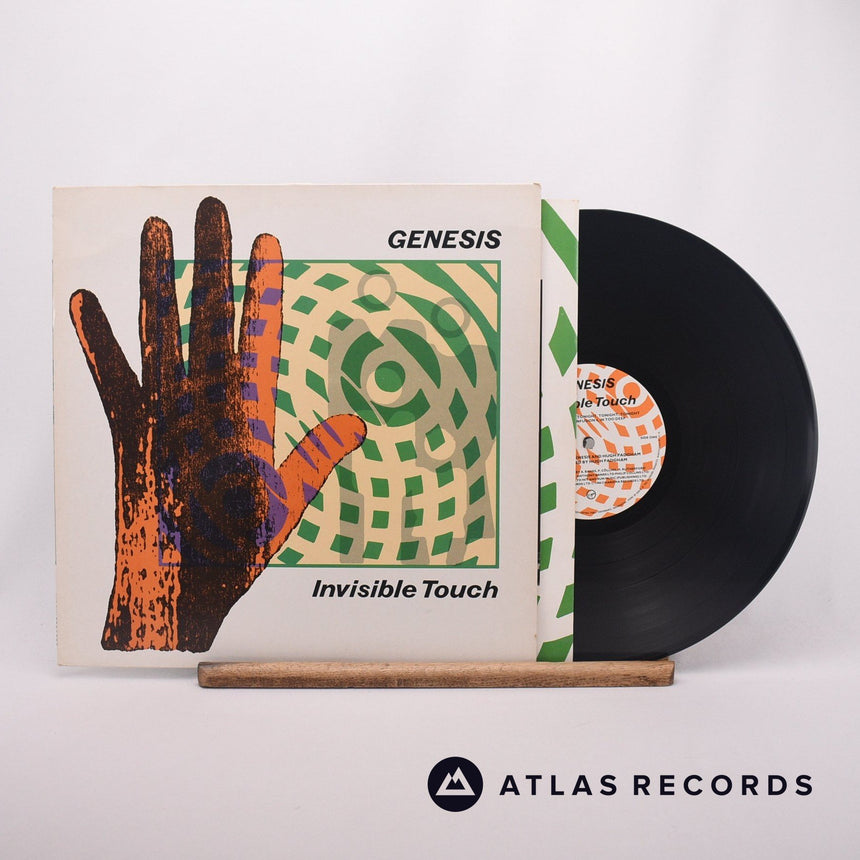 Genesis Invisible Touch LP Vinyl Record - Front Cover & Record