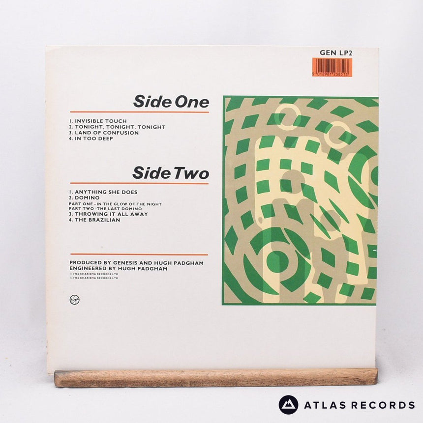 Genesis - Invisible Touch - LP Vinyl Record - EX/EX