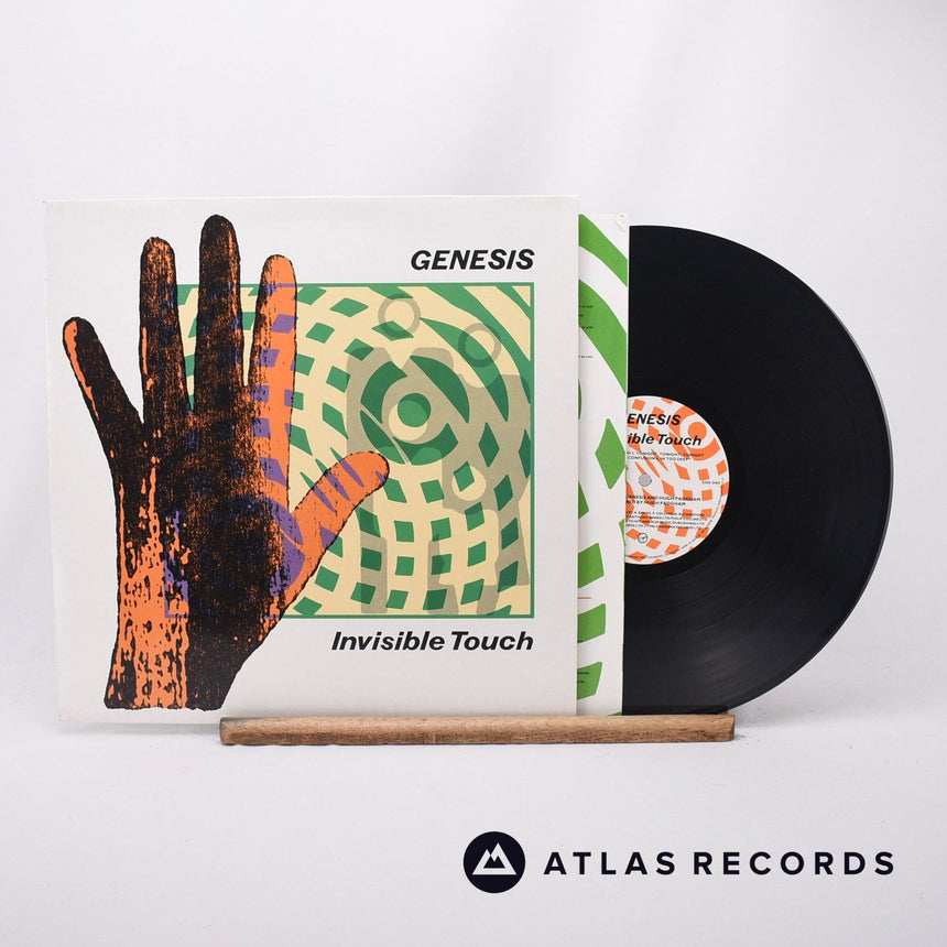 Genesis Invisible Touch LP Vinyl Record - Front Cover & Record
