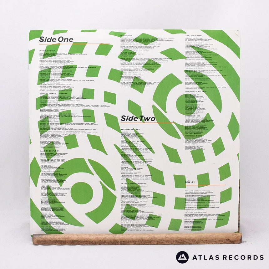 Genesis - Invisible Touch - LP Vinyl Record - EX/EX