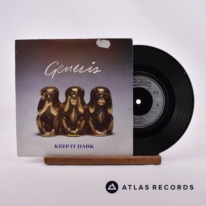 Genesis Keep It Dark 7" Vinyl Record - Front Cover & Record