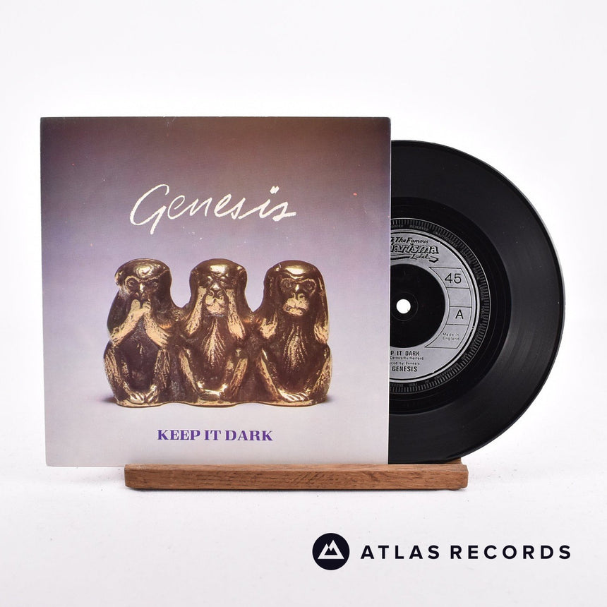 Genesis Keep It Dark 7" Vinyl Record - Front Cover & Record