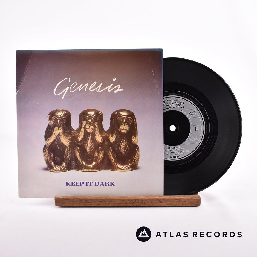Genesis Keep It Dark 7" Vinyl Record - Front Cover & Record