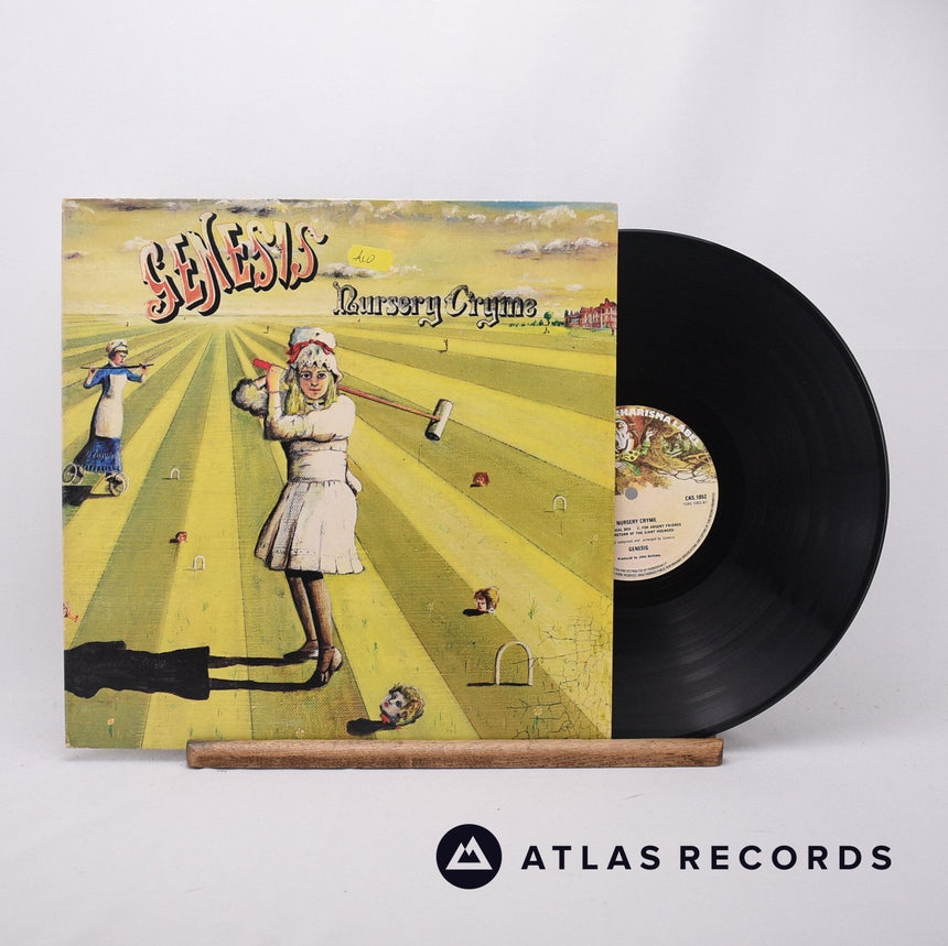 Genesis Nursery Cryme LP Vinyl Record - Front Cover & Record