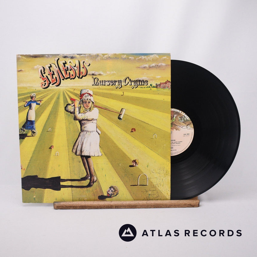 Genesis Nursery Cryme LP Vinyl Record - Front Cover & Record