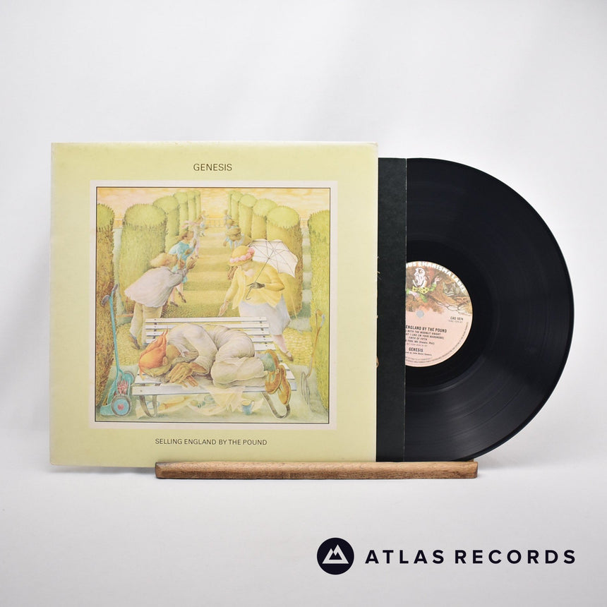 Genesis Selling England By The Pound LP Vinyl Record - Front Cover & Record