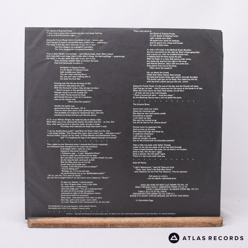 Genesis - Selling England By The Pound - A-2 B-2 LP Vinyl Record - EX/EX