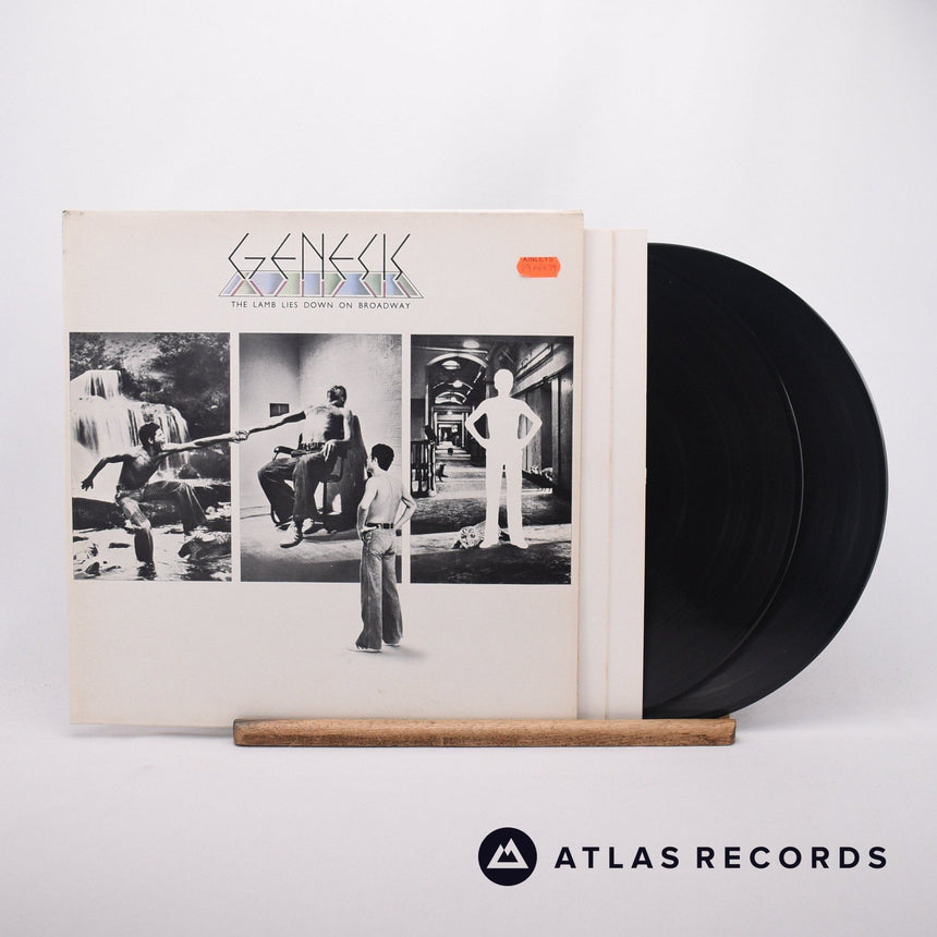 Genesis The Lamb Lies Down On Broadway 2 x LP Vinyl Record - Front Cover & Record